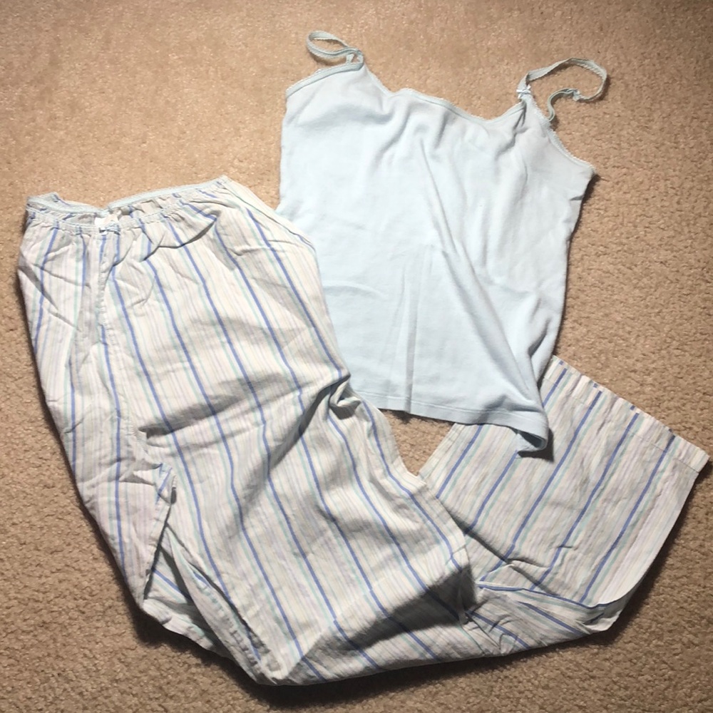 Light and breezy pajama set.